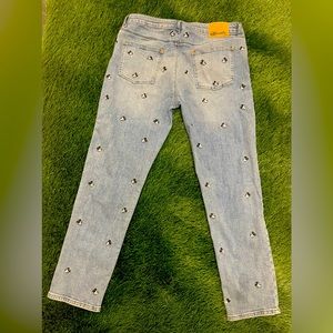 Cake worthy, Mickey Mouse, Disney jeans, unisex size 38, women’s size 12